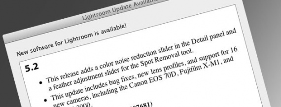 Обновление для Lightroom