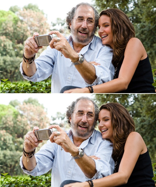 Фотография после использования Match Color