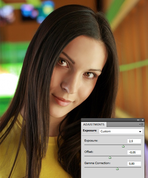 Создание красивых глаз с помощью экспозиции Создание красивых глаз с помощью экспозиции