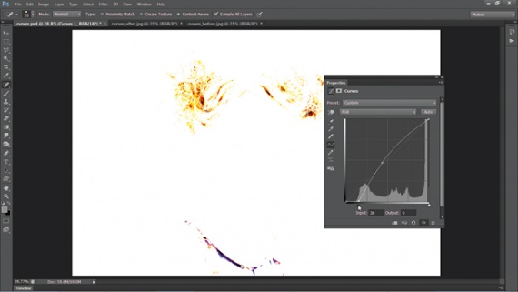 Установка точек чёрного и белого Установка точек чёрного и белого