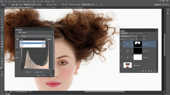 Настройки цветовых каналов Настройки цветовых каналов