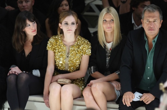 Mario Testino at Burberry Fashion Show. Photo by: Chris Jackson